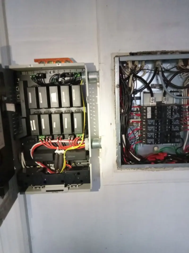 Electrical panel upgrade completed for Security Camera Wiring in Twentynine Palms